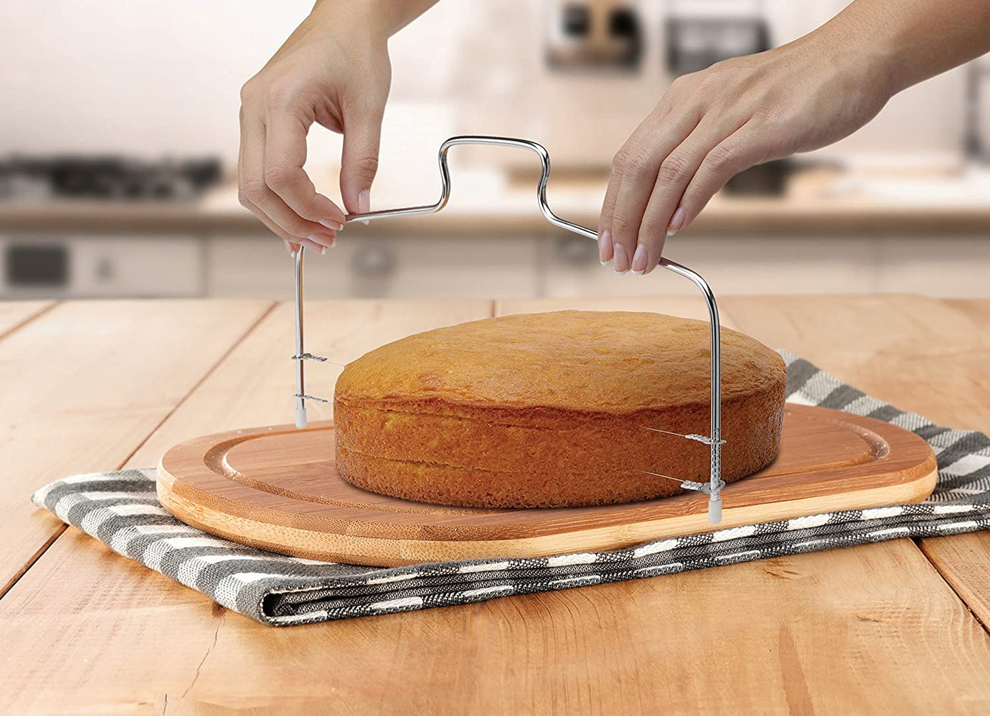 StainlessCake™ outils de coupe de gâteau en métal | Pâtisserie
